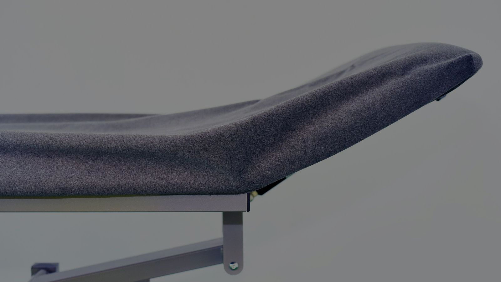 The head of the treatment couch in room two.