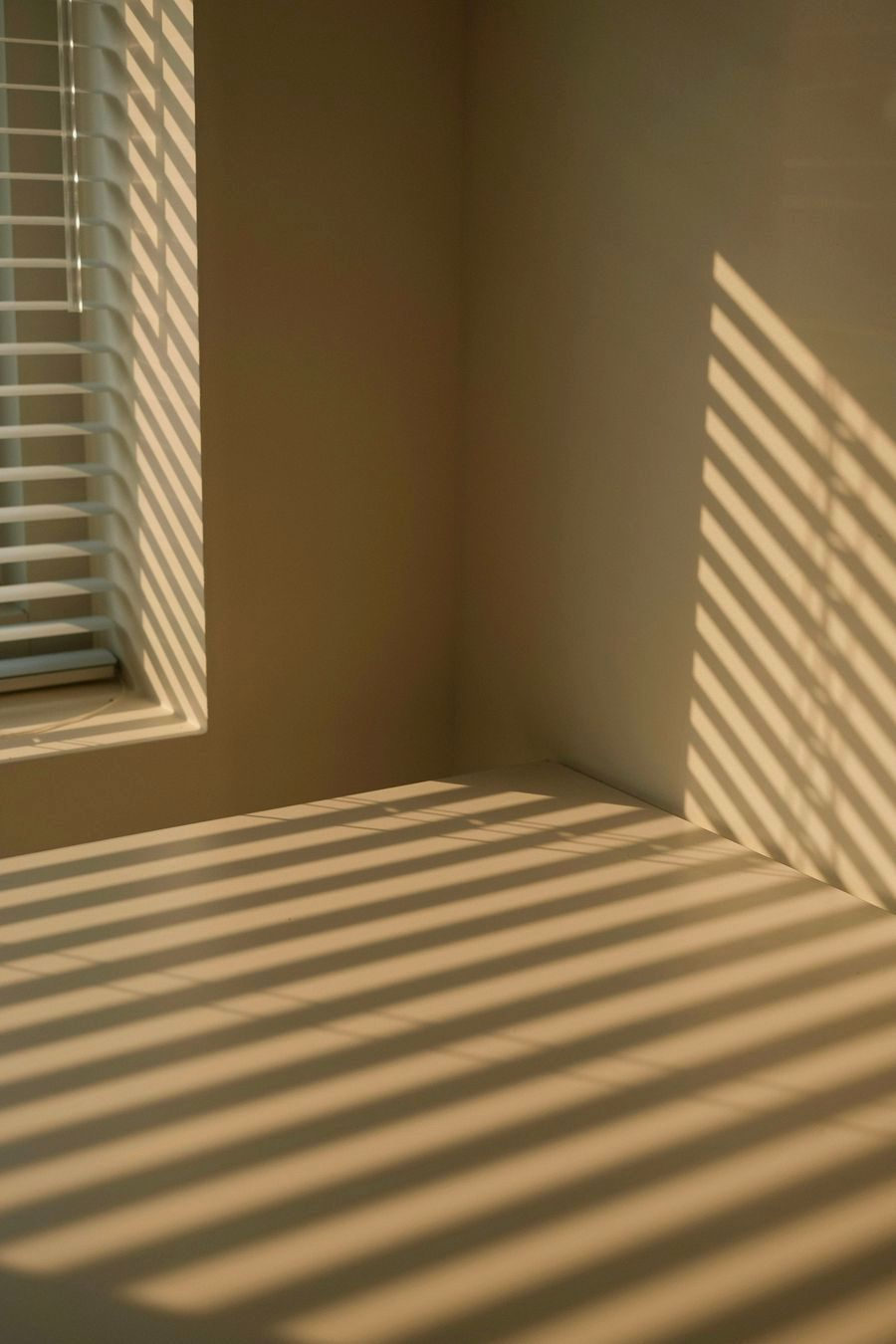 Blind light across the corner of treatment room two.